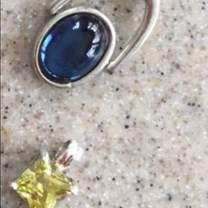 Blue and green charm